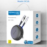 کابل تبدیل USB به USB-C کانفلون مدل RGB2 طول 1 متر