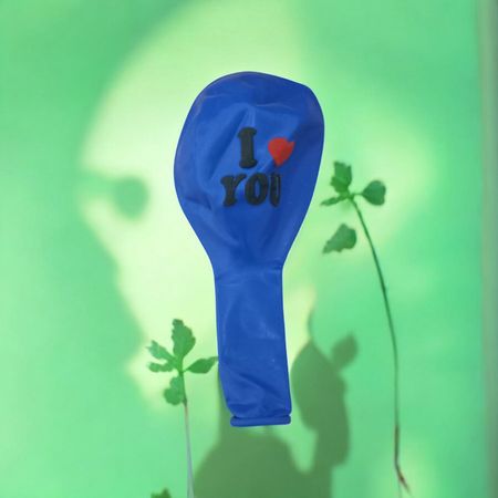 بادکنک مدل i love you بسته 25 عددی