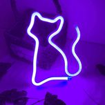 تابلو نئون طرح گربه 