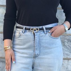 کمربند زنانه مدل پاپیون وارداتی