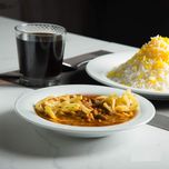 بشقاب خورش خوری چینی زرین ایران مدل LAV20-01 بسته 6 عددی