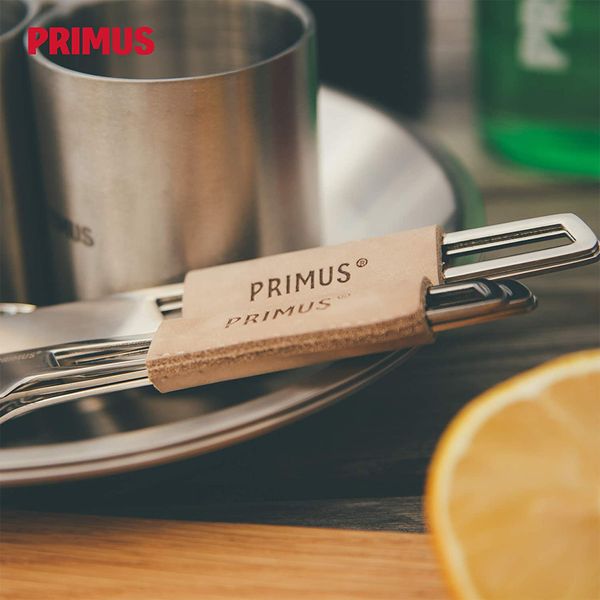 مجموعه قاشق، چنگال و کارد سفری پریموس مدل CampFire بسته 3 عددی