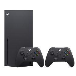 باندل کنسول بازی مایکروسافت مدل Xbox Series X ظرفیت 1 ترابایت به همراه دسته اضافه