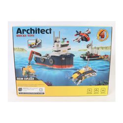 لگو قایق و زیر دریایی سه مدل Bricks Architect کد 3112دارای213 قطعه