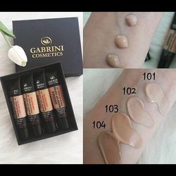 کرم پور گابرینی اصل تیوپی مدل derma makeup cover porcelain makeup