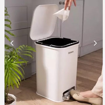 سطل پدال 20 لیتری هومارا چهار گوش