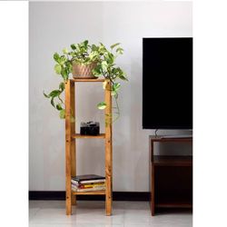 استند چوبی ایستاده غراب چوب – نظم‌دهنده چندطبقه برای دکوراسیون منزل