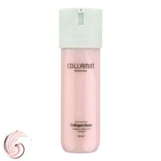 کرم مرطوب کننده صورت و گردن کلامین مدل collagen bank مناسب انواع پوست