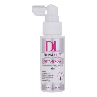 لوسیون تقویت کننده مو درمالیفت مدل VITA GROW حجم 60 میلی لیتر