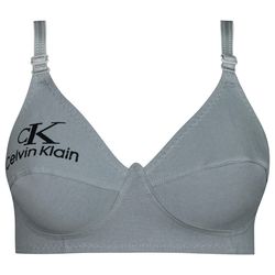 سوتین زنانه ماییلدا مدل بدون فنر کد 3400 رنگ طوسی