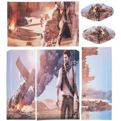 برچسب پلی استیشن 4 مدل Uncharted 3*700