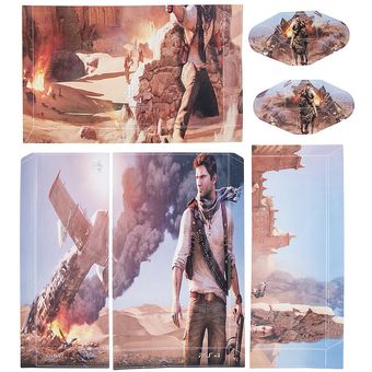 برچسب پلی استیشن 4 مدل Uncharted 3*700