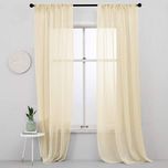 پرده تیکو دکو مدل لیفه حریر کلاسیک جفت سایز 150x280 سانتیمتر