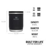 ظرف غذا استنلی مدل ادونچر گنجایش 0.35 لیتر