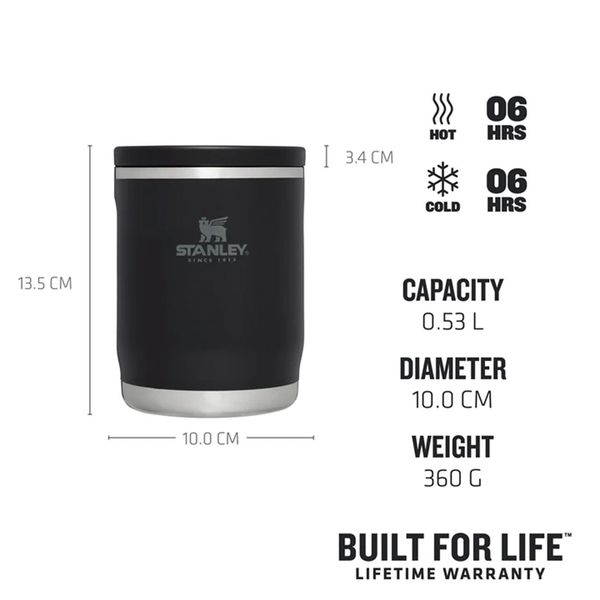 ظرف غذا استنلی مدل ادونچر گنجایش 0.35 لیتر