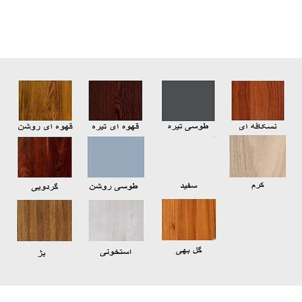 تخت خواب یک نفره مدل ویترین دار سایز 120×200 سانتی متر