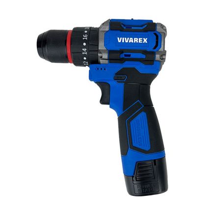 دریل شارژی  ویوارکس مدل VR1608-BLX ولت با دو باتری اتوماتیک