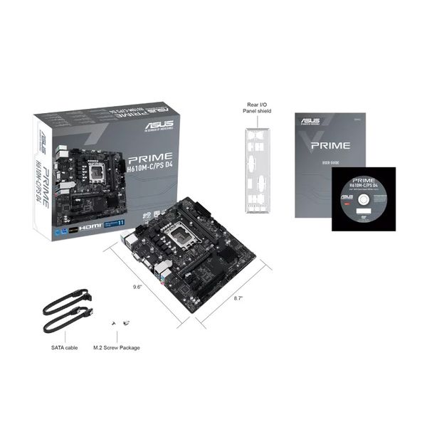 مادربرد ایسوس مدل PRIME H610M-C/PS D4