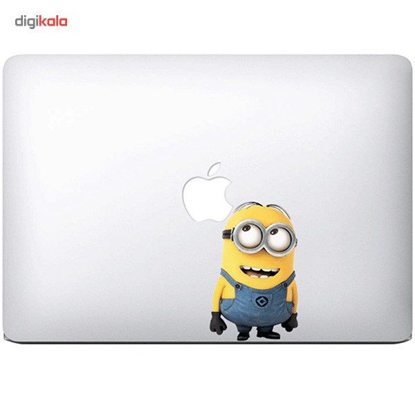 برچسب تزئینی ونسونی مدل Minion Graceful مناسب برای مک بوک