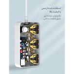 چندراهی برق الدینیو مدل Sc-3412 3 SOCET