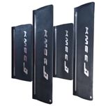 برچسب پارکابی خودرو امیران اسپرت طرح چرم کد 2025069 مناسب برای KMC EJ7 مجموعه 4 عددی