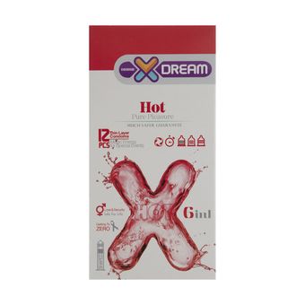 کاندوم ایکس دریم مدل Hot بسته 12 عددی