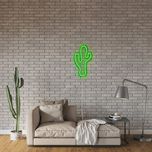 چراغ دیواری ماهوت طرح نئون کاکتوس کد 07