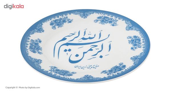 سرویس غذاخوری 102 پارچه چینی زرین ایران سری ایتالیا اف مدل Sepid Sadaf درجه عالی