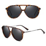 عینک آفتابی مدل 3315C41-P01 Polarized Leopard Metal