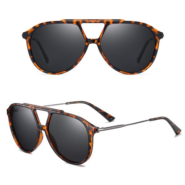 عینک آفتابی مدل 3315C41-P01 Polarized Leopard Metal