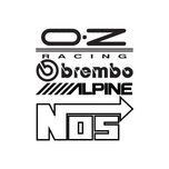 برچسب بدنه خودرو مدل oz