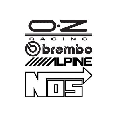 برچسب بدنه خودرو مدل oz