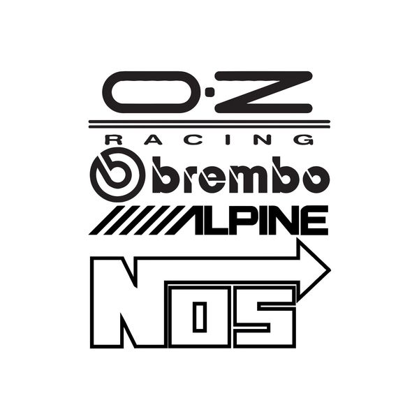 برچسب بدنه خودرو مدل oz