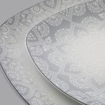 سرویس غذاخوری 73 پارچه 12 نفر چینی زرین ایران مدل کواترو ادلین درجه یک