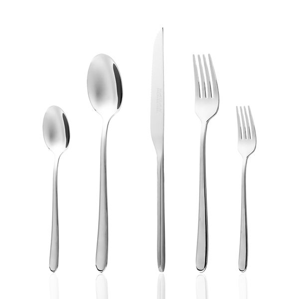 سرویس قاشق، چنگال و کارد استیل 146 پارچه 30 نفره کابان مدل 085