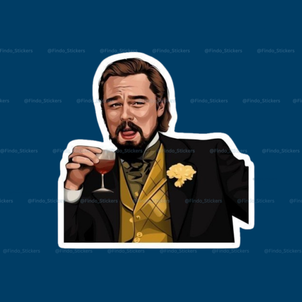 استیکر دی کاپریو🍷