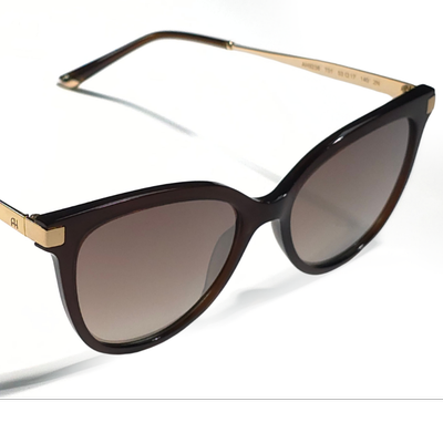 عینک آفتابی زنانه Ana Hickmann فریم کائوچو گربه ای 22-240