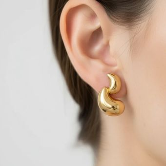 گوشواره مینیمال  2.44 گرم