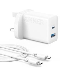 شارژر دیواری 20 وات انکر مدل B2348 به همراه کابل USB-C به طول 1.5 متر