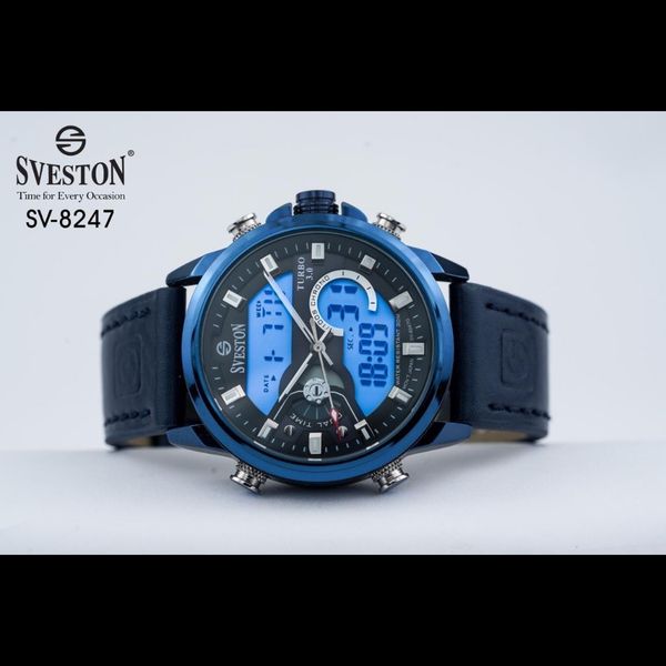ساعت سویستون مدال 8247رنگ ابی