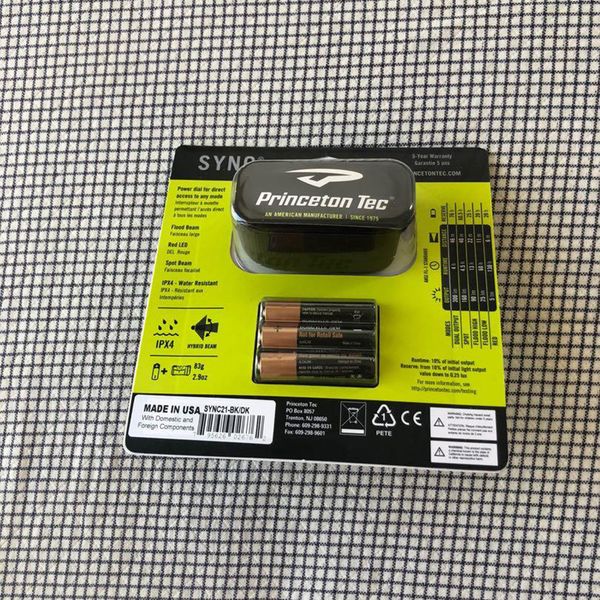 چراغ پیشانی پرینستون تِک مدل SYNC 300 کد F2022