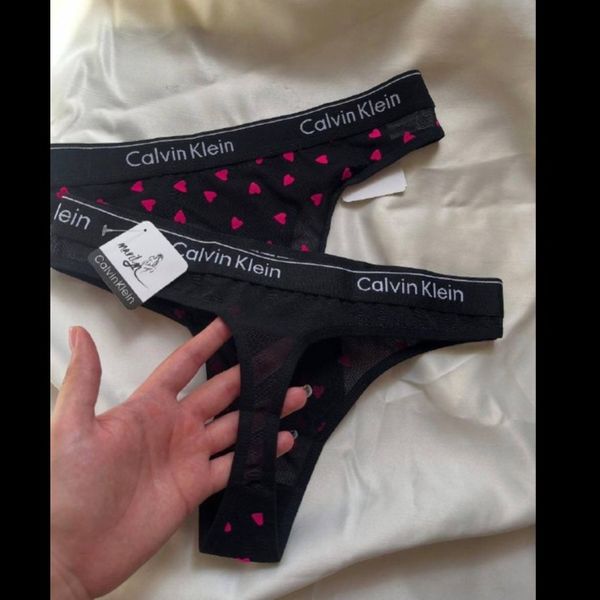 شورت لامبادا توری کلوین کلین مدل قلب صورتی کد 7208