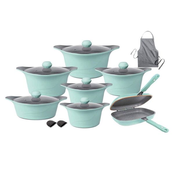 سرویس پخت و پز 17 پارچه ام جی اس مدل Korea-C