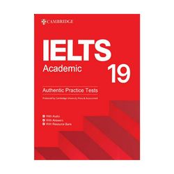 کتاب ielts 19 academic  اثر جمعی از نویسندگان انتشارات کمبریدج