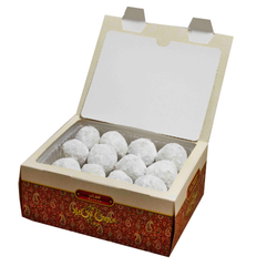 قطاب با پودر شکر (طرح سیل)شیرینی سنتی یزد/350گرم