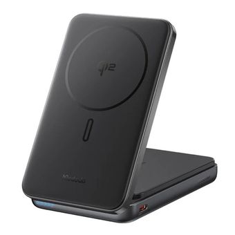 پاوربانک و استند وایرلس مک دودو مدل MC-6310 MagQ qi2 ظرفیت 10000 میلی آمپر ساعت - مگ سیف(آیفون 12 و بالاتر)