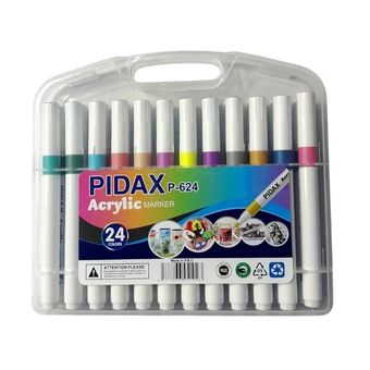 ماژیک اکریلیک پیداکس مدل p-624 بسته 24 عددی