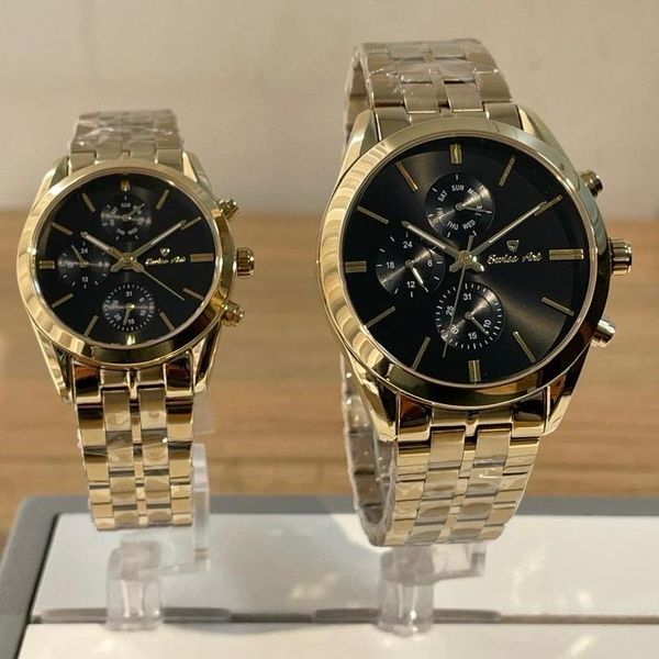 ست ساعت مچی عقربهای زنانه و مردانه سوئیس آرت مدل ANT145/14616