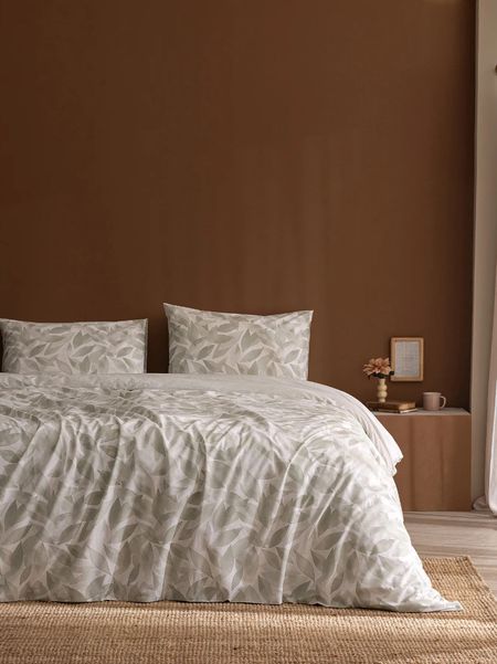 سرویس کاورلحاف 2 نفر 4 تکه مادام کوکو مدل  Feuille