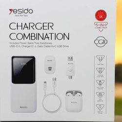 باکس شارژر ترکیبی پنج کاره یسیدو YESIDOCG10